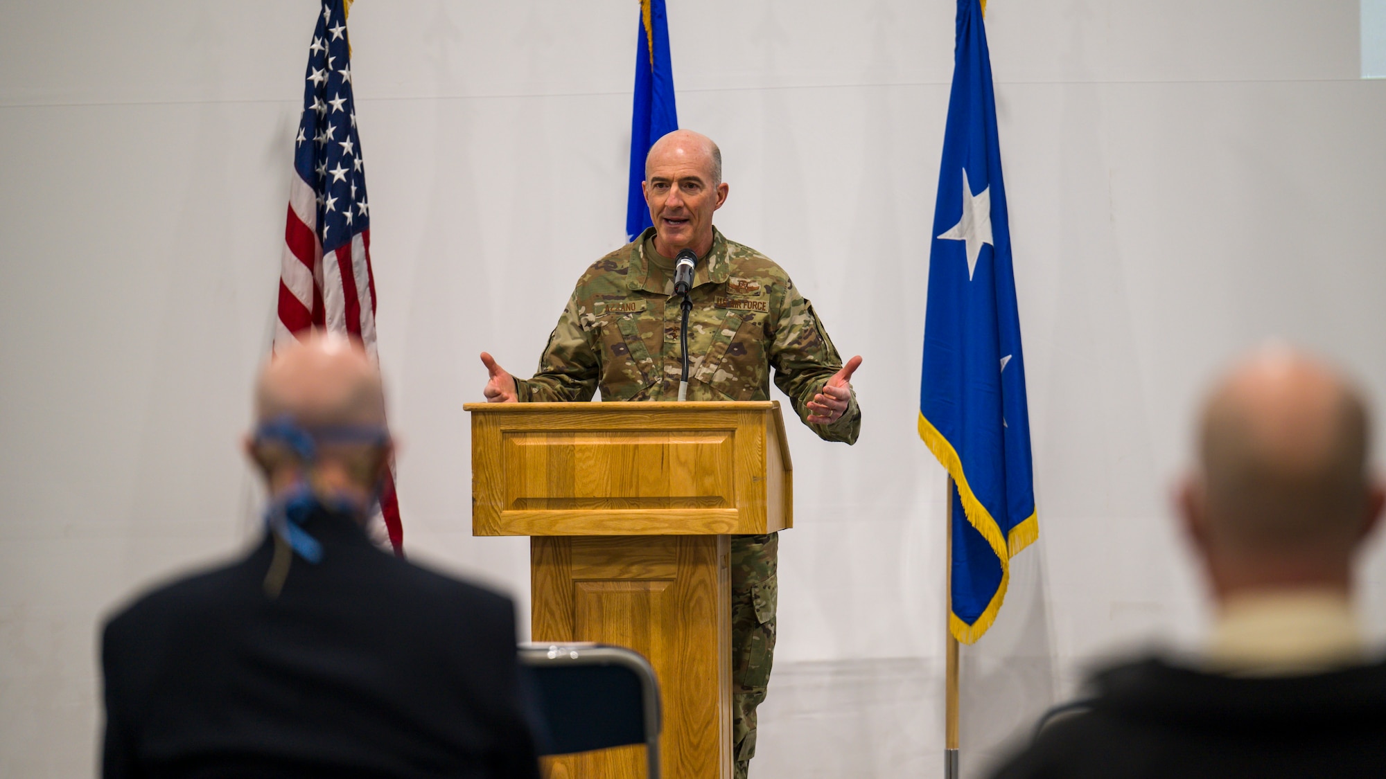 Maj. Gen. Azzano makes remarks