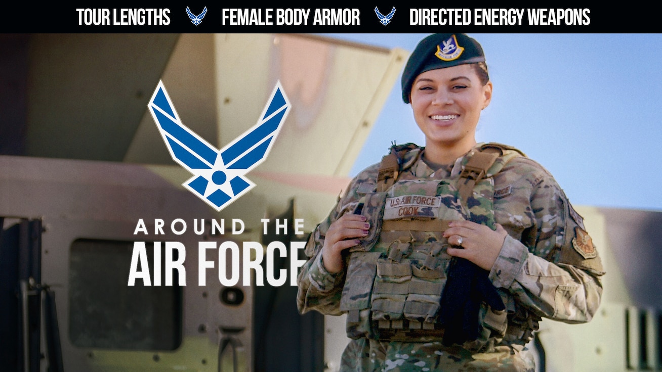 U.S Air Force • Arrival of New Female Body Armor