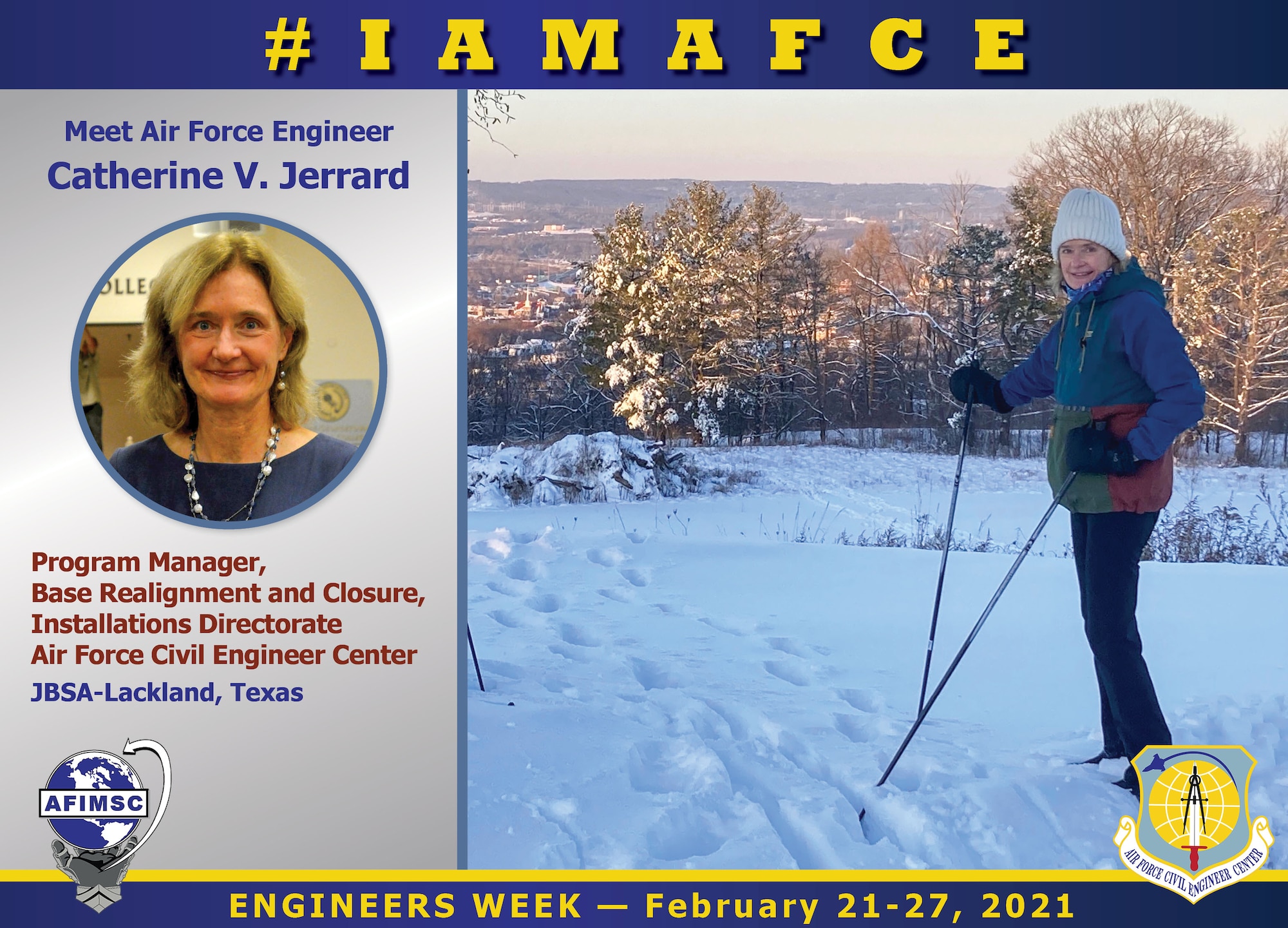 Air Force Civil Engineer Catherine Jerrard