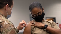 11th Wing Leadership vaccinated for COVID-19