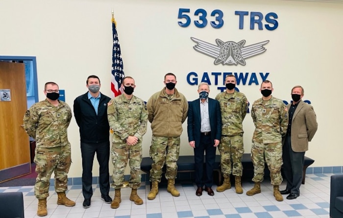 1st. Lt. Josh Tarrant, Acquisition Officer, is working with Analytical Graphics Inc., (AGI) an Ansys company.