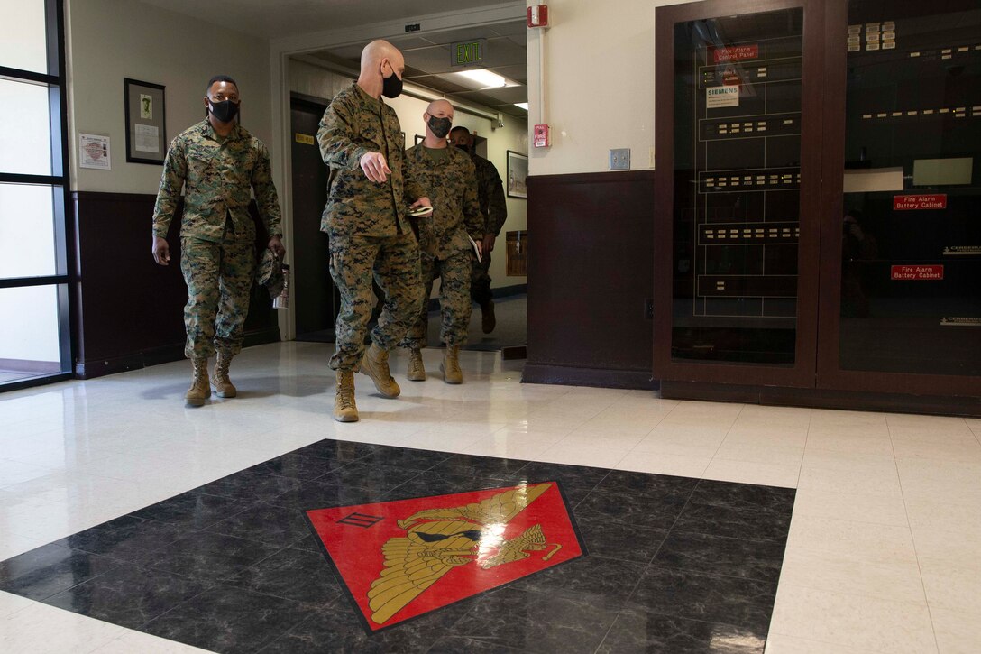 Sergeant Major of the Marine Corps visits 3rd MAW