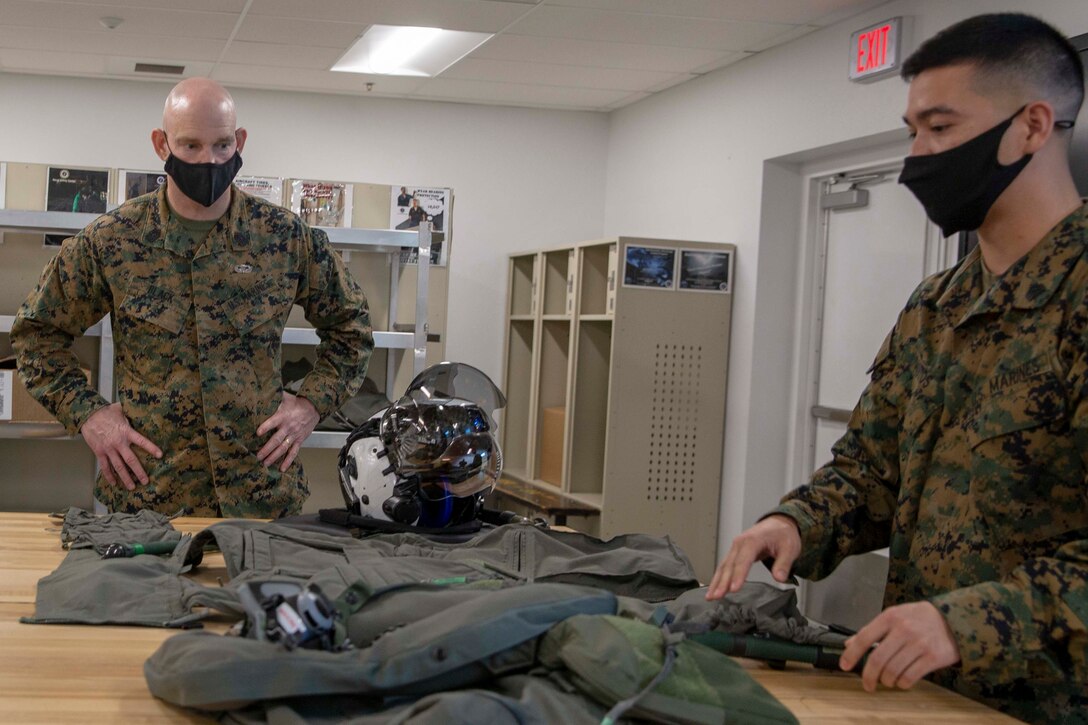 Sergeant Major of the Marine Corps visits 3rd MAW