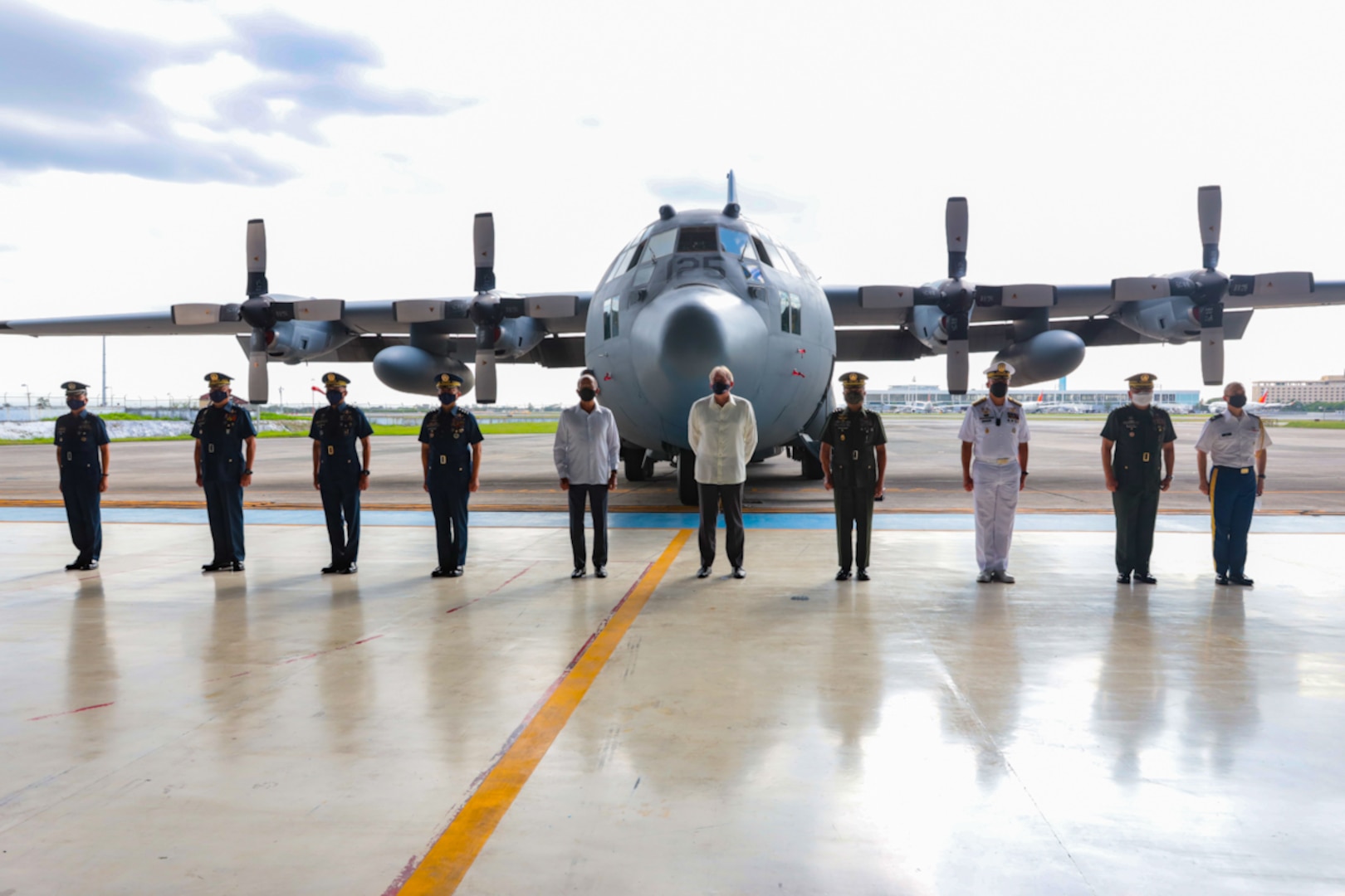U.S. Military Turns Over C-130 Hercules Aircraft to Philippine Air Force