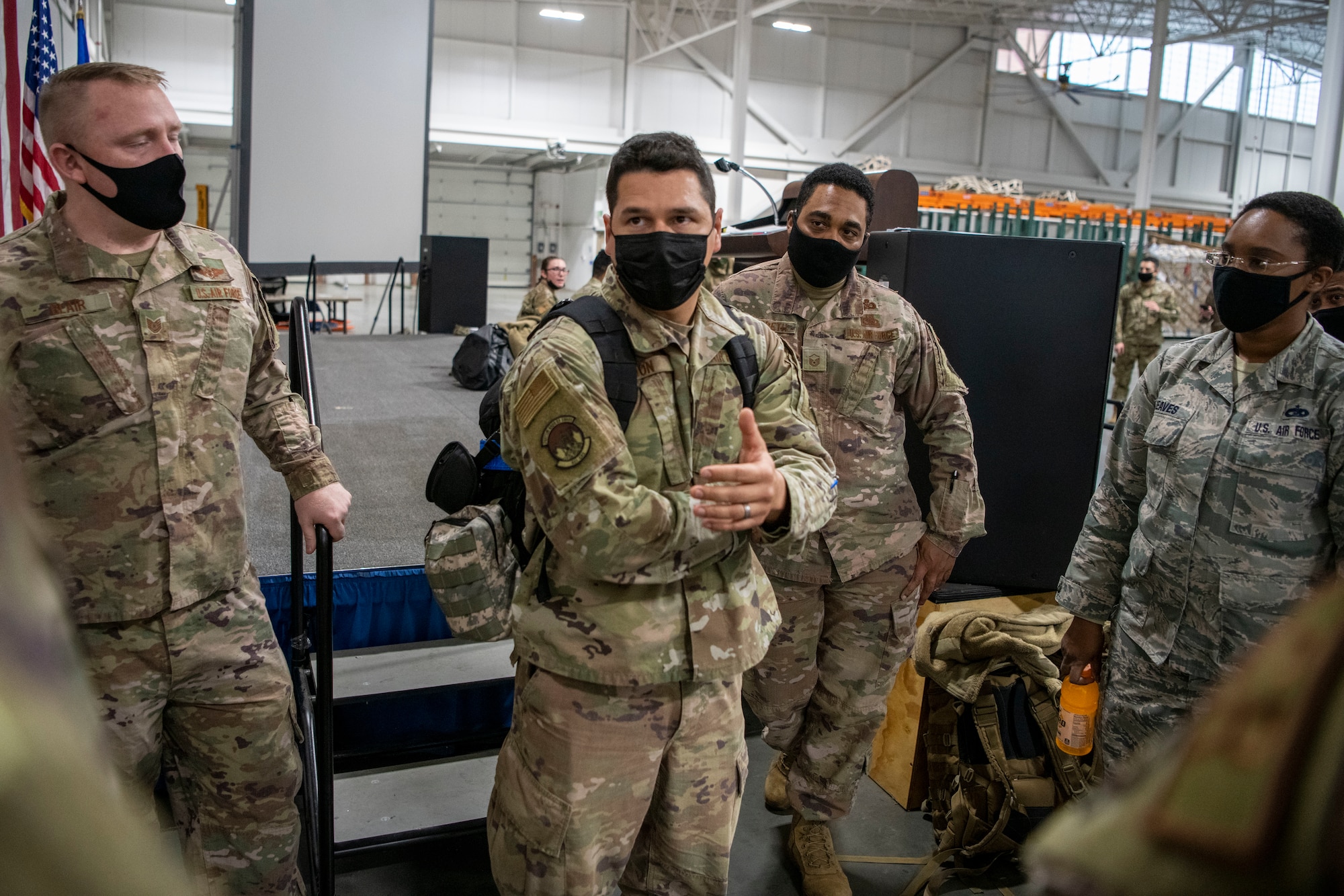 821st CRG deploys to support FEMA’s aid to Texas