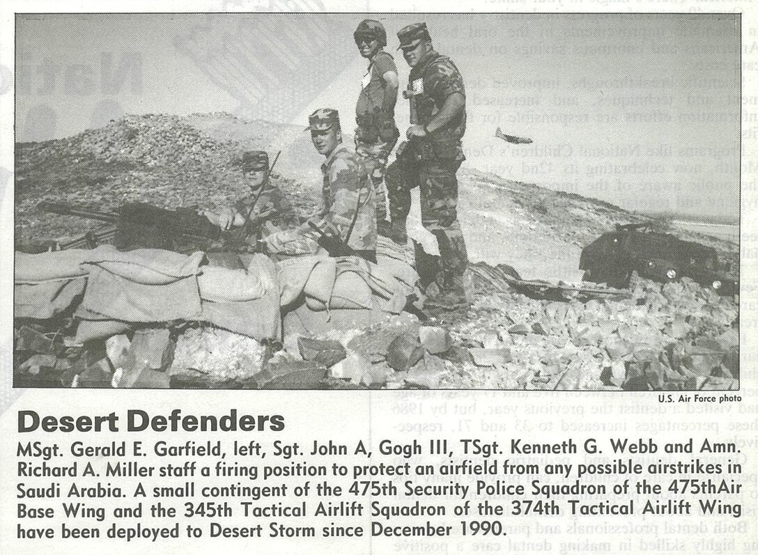 Photo featured in Feb. 22, 1991 Fuji Flyer newsletter. (Courtesy photo)