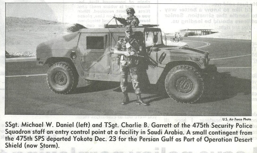 Photo featured in March 1, 1991 Fuji Flyer newsletter. (Courtesy photo)