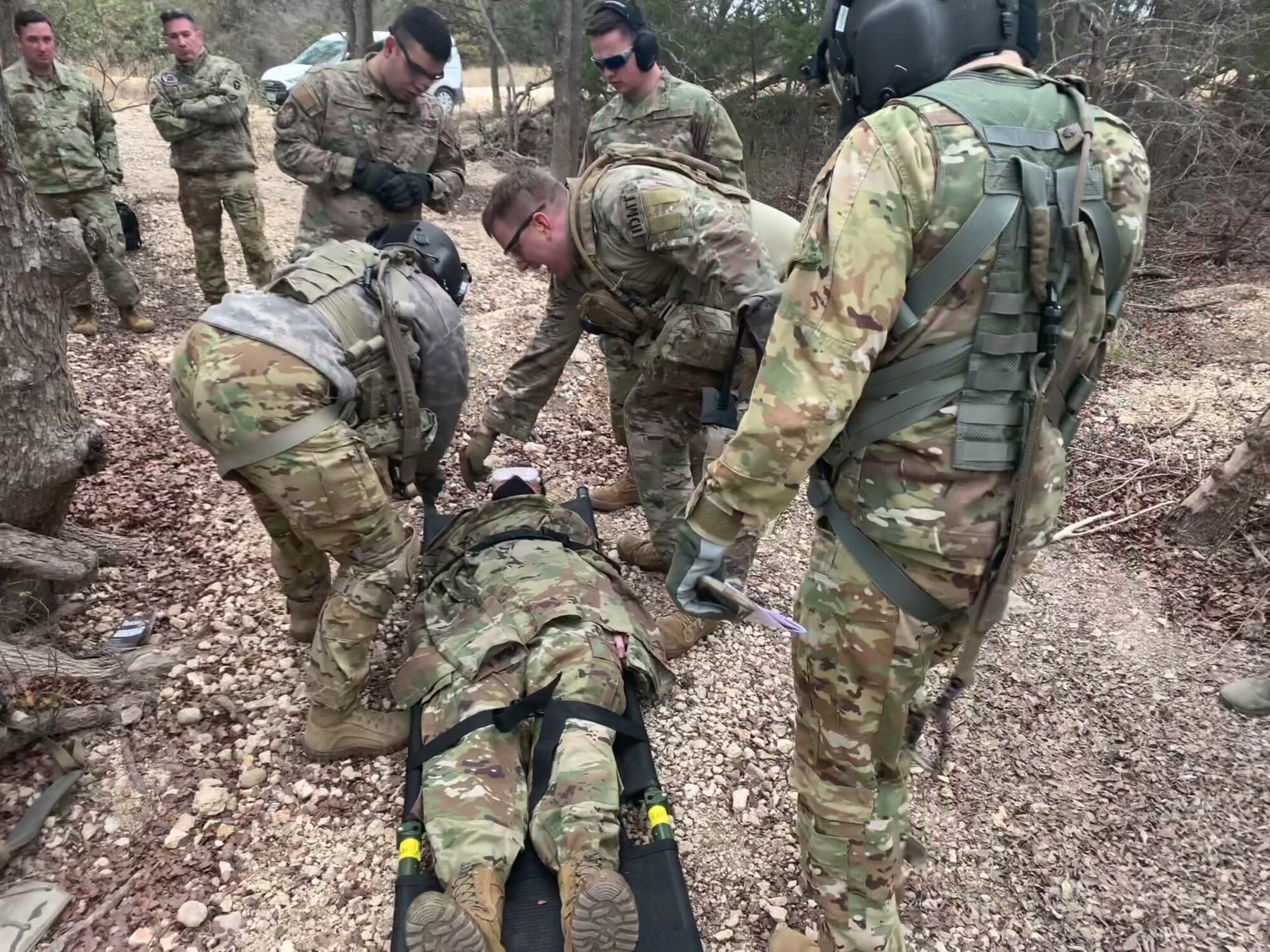 343rd Training Squadron/OL-A Airmen participate in joint exercises with the Texas Army National Guard.