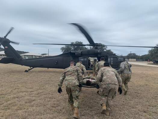 343rd Training Squadron/OL-A Airmen participate in joint exercises with the Texas Army National Guard.