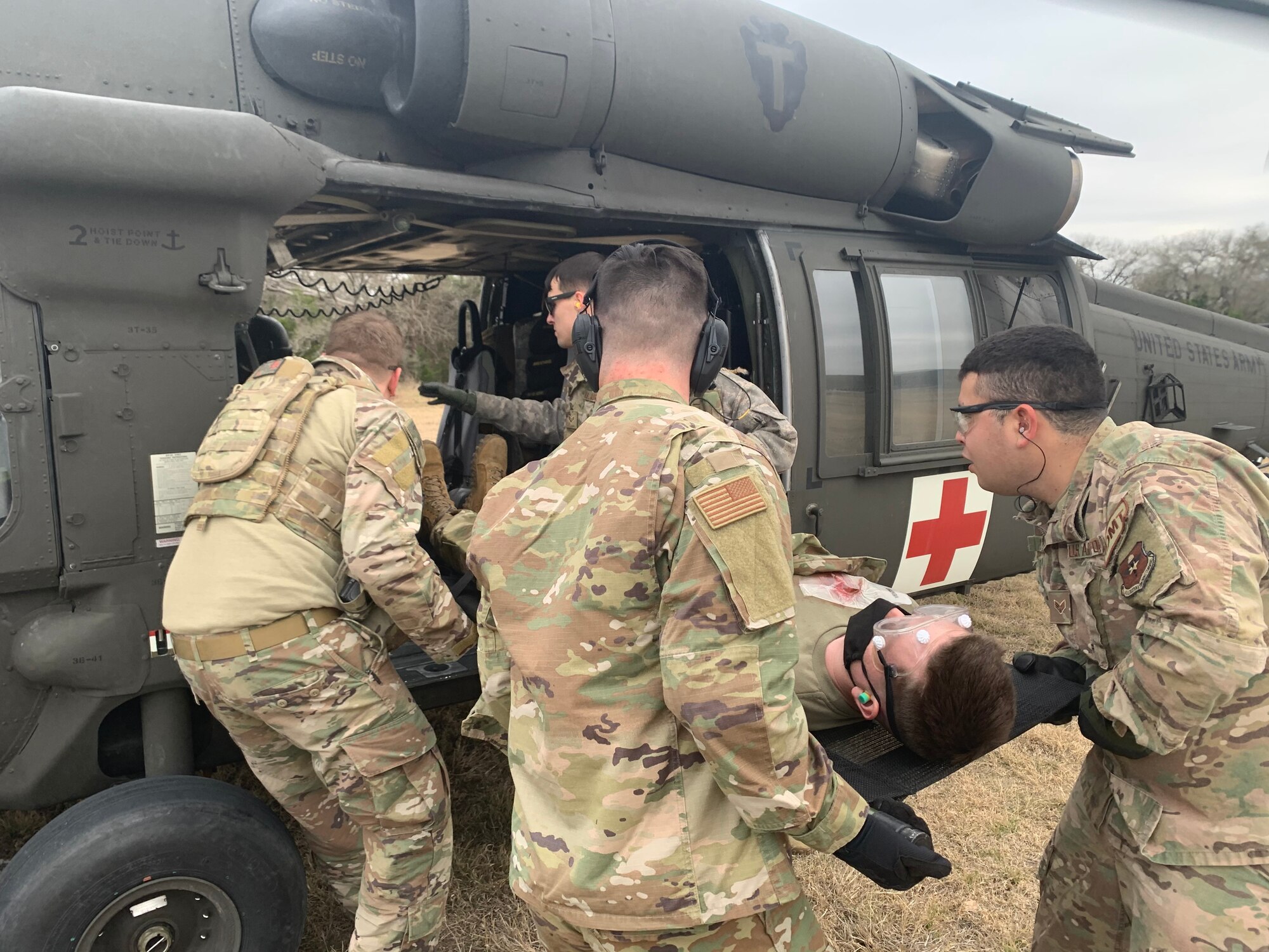 343rd Training Squadron/OL-A Airmen participate in joint exercises with the Texas Army National Guard.