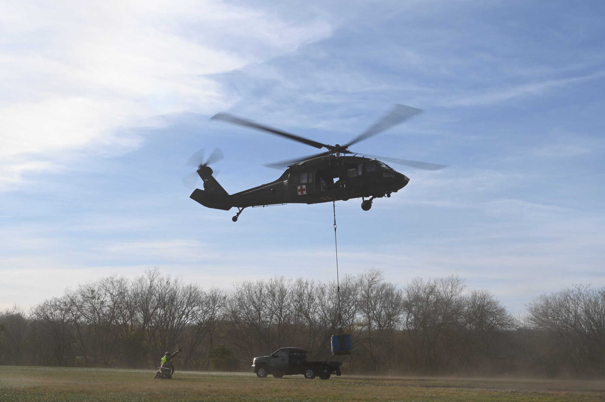 343rd Training Squadron/OL-A Airmen participate in joint exercises with the Texas Army National Guard.