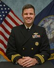 Studio portrait of Cmdr. Wade Smith