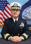 Studio portrait of Cmdr. Steven S. Whitworth