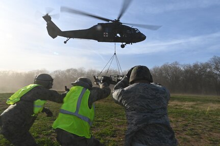 343rd Training Squadron/OL-A Airmen participate in joint exercises with the Texas Army National Guard.