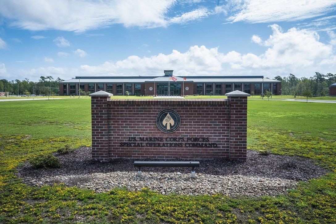 Marine Forces Special Operations Command celebrates 15 years of commitment, diligence and professionalism as a component in support of Special Operations Command at Camp Lejeune, N.C., Feb. 22.