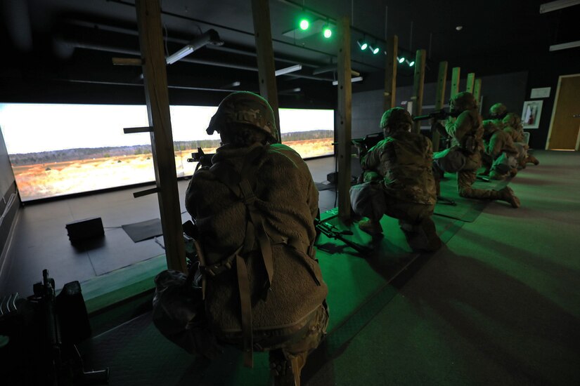 Soldiers hone skills in virtual sandbox