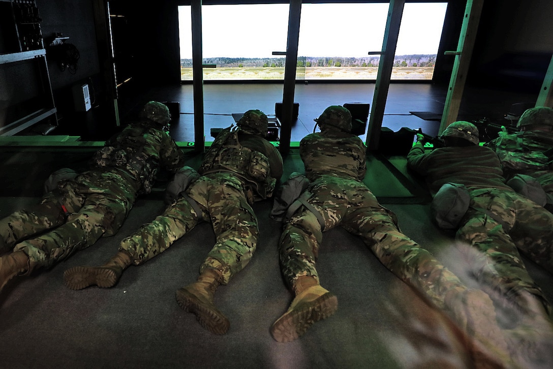 Soldiers hone skills in virtual sandbox