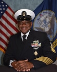 Studio portrait of CMDCS Bobby Norton