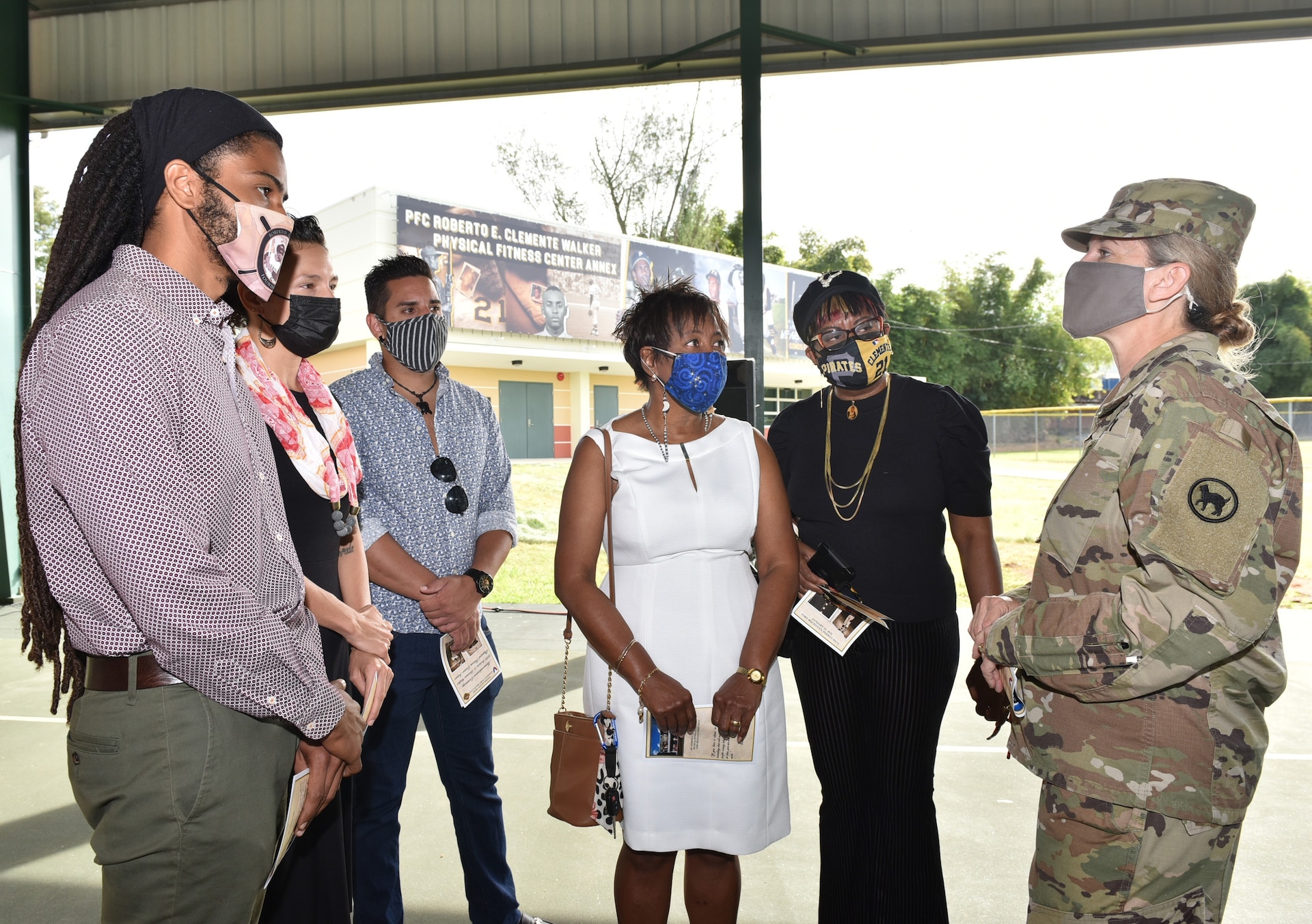 81st RD Commanding General Maj. Gen. Shawley visits Fort Buchanan as the garrison’s new senior commander