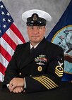 Studio portrait of CMDCS Aaron Davis