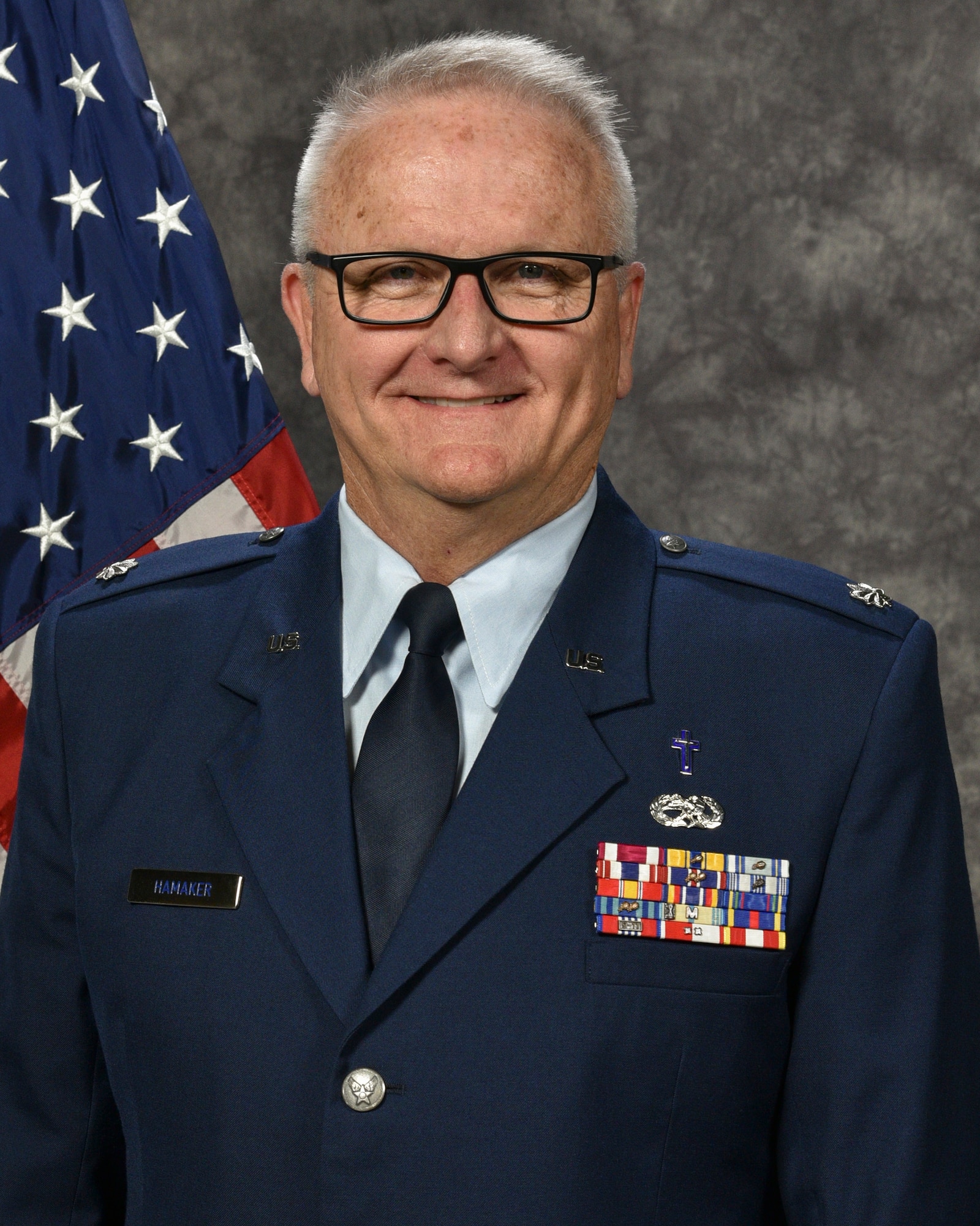 Lt. Col. Daryl R. Hamaker Official Photo