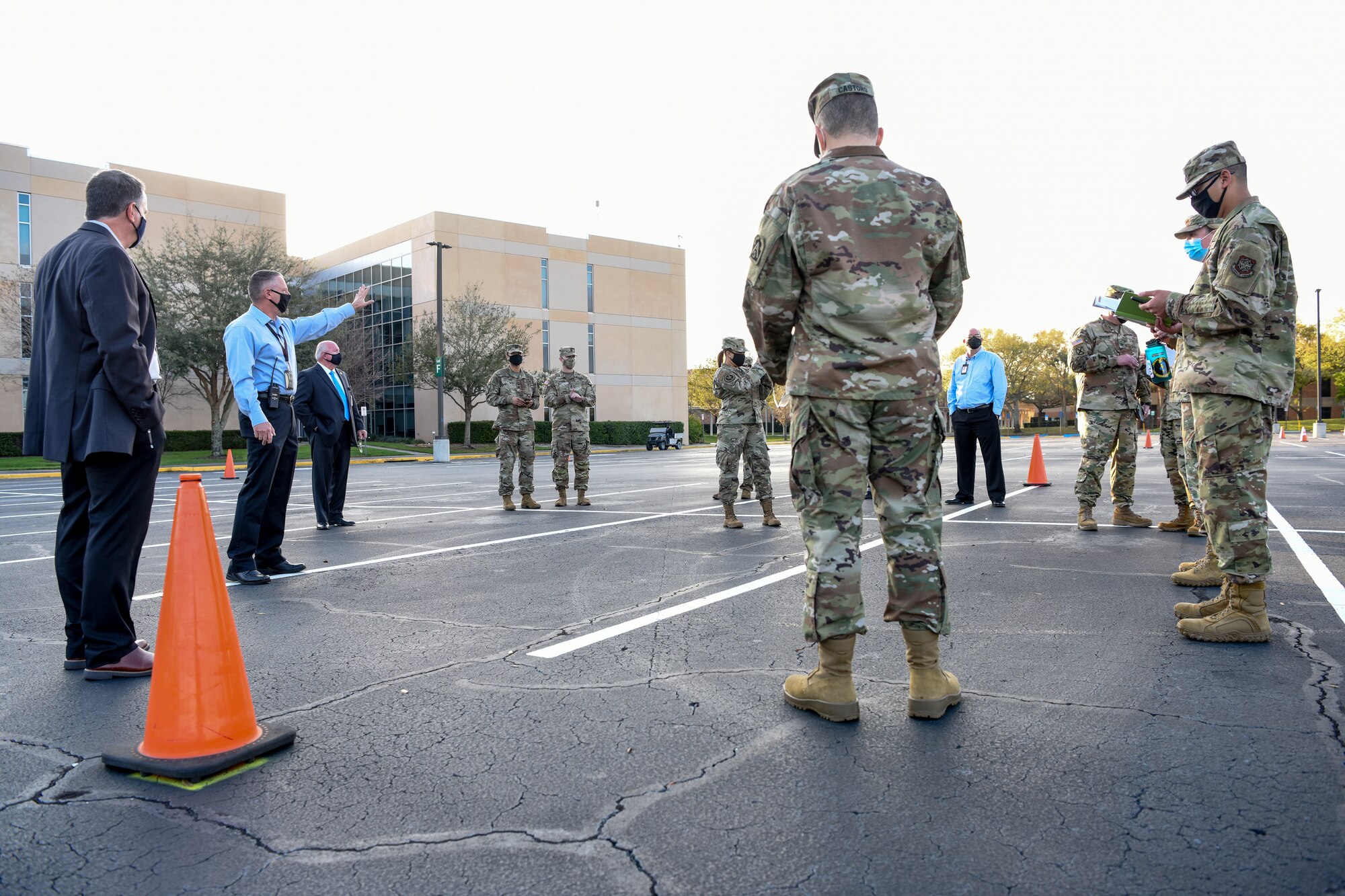 Department of Defense support to Community Vaccination Centers