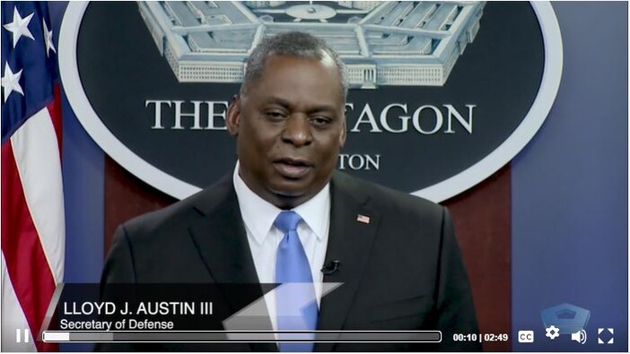 SecDef COVID-19 Vaccine Message