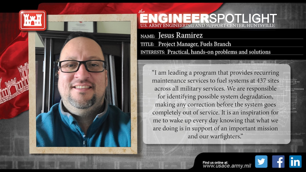 The U.S. Army Engineering and Support Center, Huntsville, is joining other federal agencies and groups from around the world February 21 to 27 to celebrate National Engineers Week.