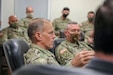 Maj. Gen. Daniel R. Walrath, U.S. Army South commanding general, provides opening remarks during the Operation Alamo Shield pre-deployment training conference Feb. 23 at Army South headquarters. The purpose of the conference is to prepare 1st Security Forces Assistance Brigade personnel for future missions in Colombia, Honduras and Panama. The 1st SFAB is an elite U.S. Army unit specifically trained to advise and assist partner nation countries. The presence of the SFAB in Colombia, Honduras and Panama directly aligns with U.S. Army South priorities to counter threats alongside partner nations to defend our way of life.