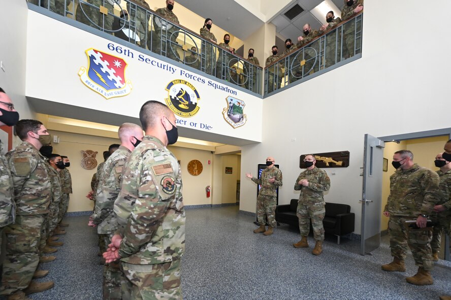 AFMC commander visits Hanscom