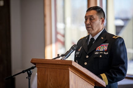 Brig. Gen. Wayne Don, director of joint staff for the Alaska National Guard, was promoted as the newest general officer in Alaska at a ceremony in Wasilla, Feb. 6, becoming the highest-ranking Alaska Native currently serving in the Alaska National Guard.