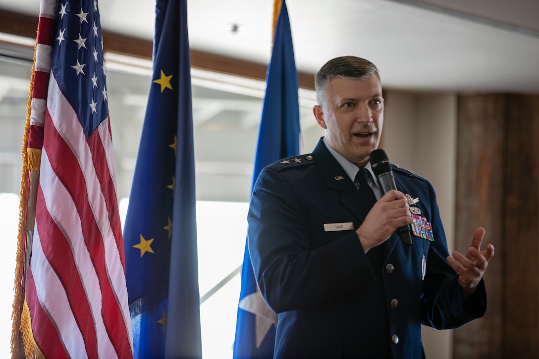 Brig. Gen. Wayne Don, director of joint staff for the Alaska National Guard, was promoted as the newest general officer in Alaska at a ceremony in Wasilla, Feb. 6, becoming the highest-ranking Alaska Native currently serving in the Alaska National Guard.