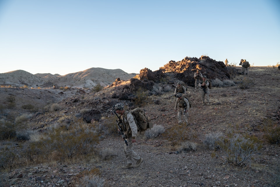 Marines in the fight during Service Level Training at the Combat Center ...