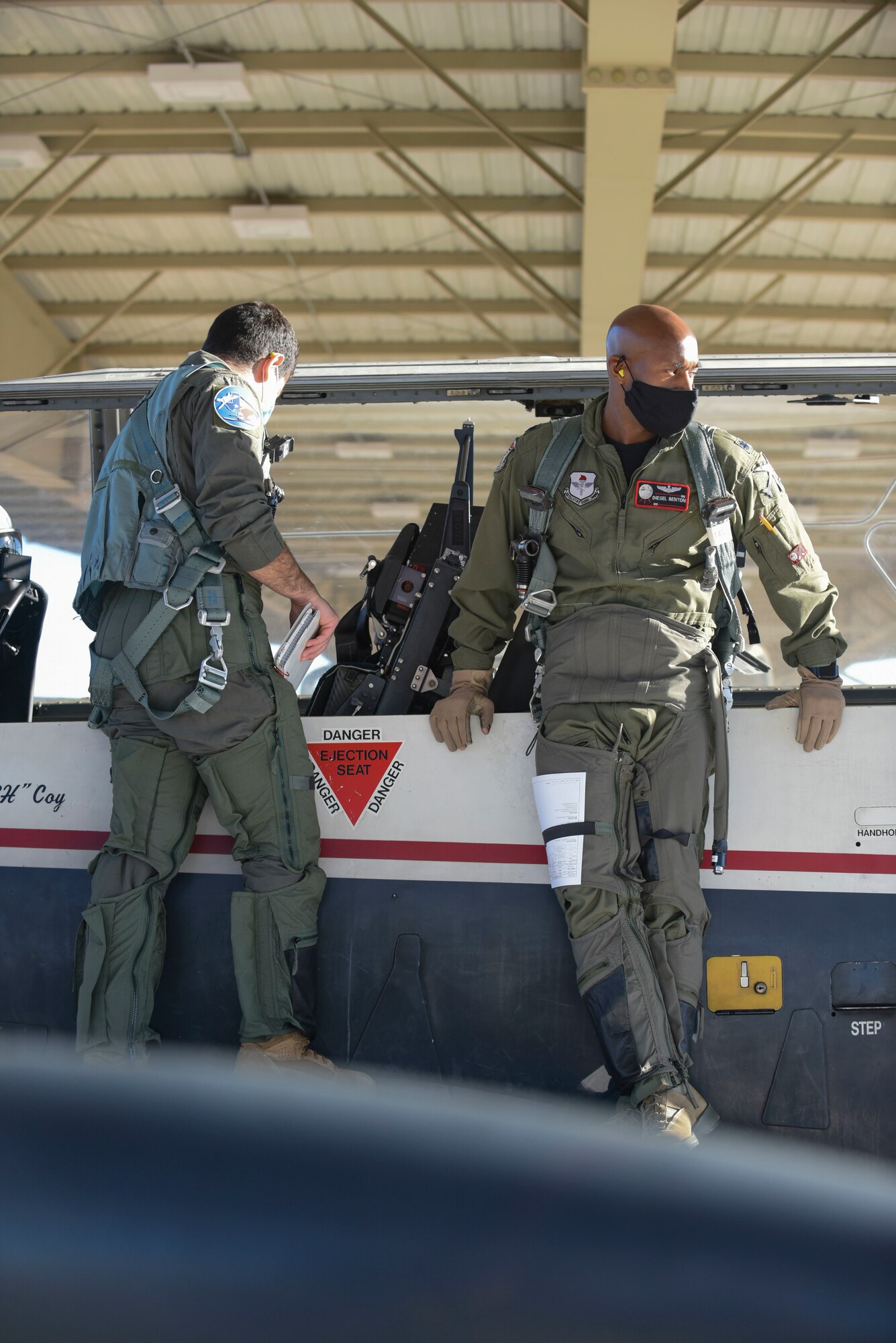 black air force pilots