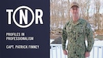 Capt. Patrick Finney poses for a photograph. Finney, a Willow Grove, Pennsylvania native, joined the U.S. Navy in 1995. (U.S. Navy graphic by Mass Communication Specialist 2nd Class Raymond Maddocks)