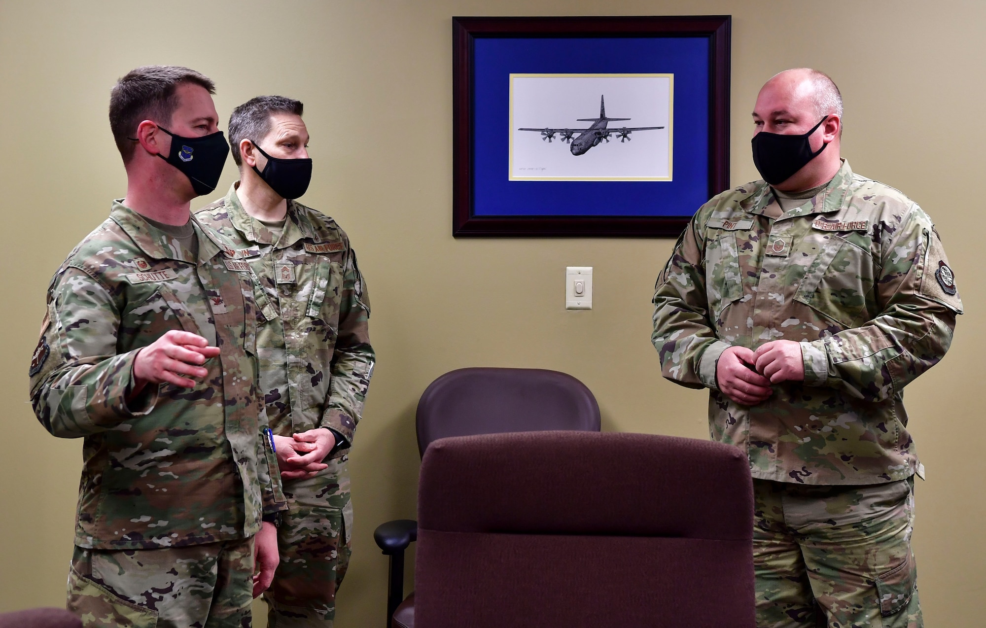 An Airman is recognized