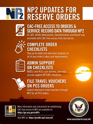 NP2 Updates for Reserve Orders