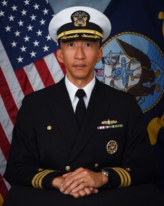 Studio portrait of Cmdr. Joseph Caldwell