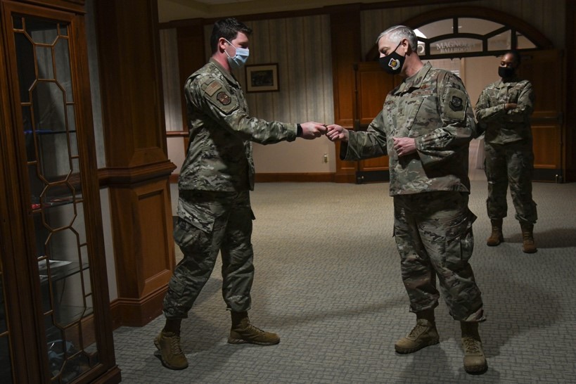 USAF Expeditionary Center command team visits Joint Base Charleston > U