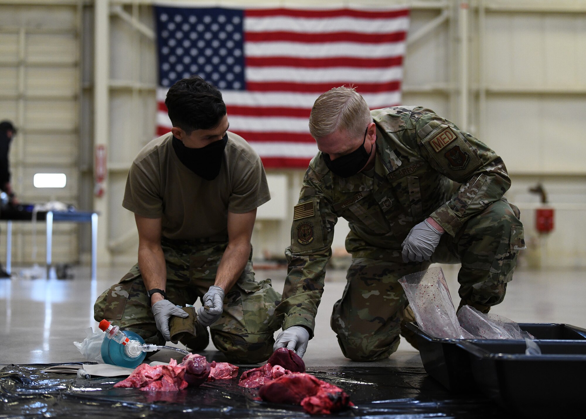 Reserve Citizen Airmen of the 944th Aeromedical Staging Squadron hosted training that tested personnel to their limits January 8-10 at Luke Air Force Base, Arizona.