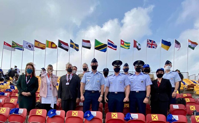 USAF and DOS representatives at Aero India 2021