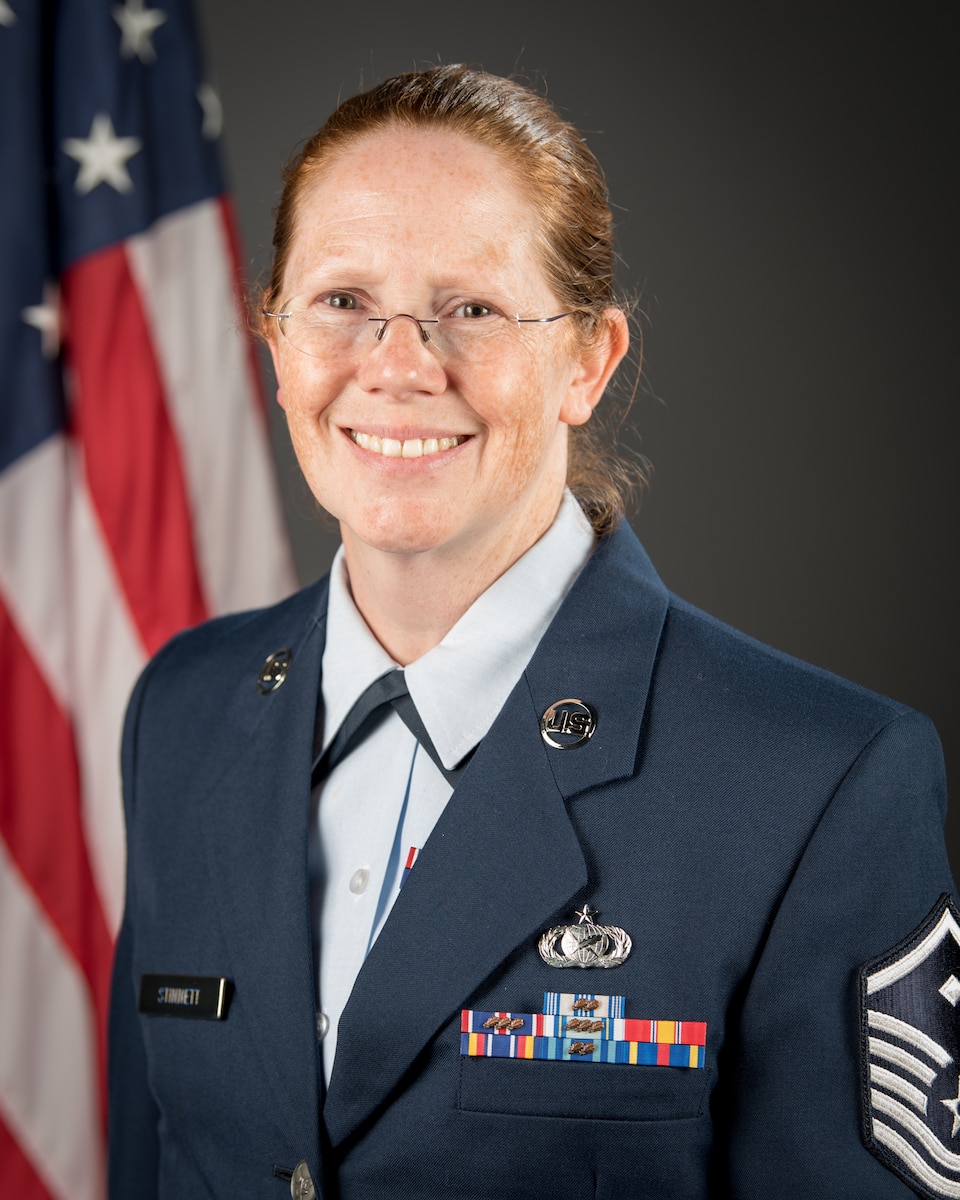 Master Sgt. Diane Stinnett of the 123rd Mission Support Group has been selected as the Kentucky Air National Guard’s 2020 first sergeant of the year. As first sergeant of the 123rd Mission Support Group, Stinnett is responsible for advising the commander on issues regarding readiness, welfare and morale, providing mentorship and discipline to the enlisted staff, assisting with quality-of-life issues and ensuring a mission-ready force. (U.S. Air Force Photo by Staff Sgt. Joshua Horton)