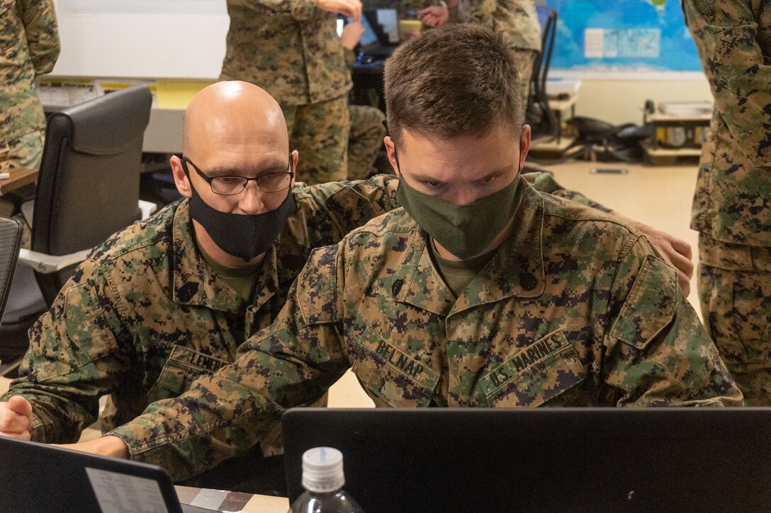 U.S. Marine Corps Lt. Gen. H. Stacy Clardy, III., commanding general of III Marine Expeditionary Force visits Exercise Yama Sakura 79 on Camp Courtney, Okinawa, Japan, Dec. 12, 2020. YS 79 allows Marines, and their Japanese counterparts to maintain their interoperability, and readiness to respond to any crisis or contingency in the Indo-Pacific region. (U.S. Marine Corps photo by Cpl. Sarah Marshall)