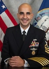 Studio portrait of CMDCM Rafael Barney