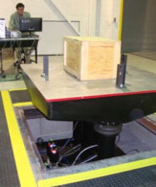 Vibration Testing

For the simulation of vibration experienced during transport, LTAD has several tables capable of reaching frequencies of up to 5 Hz for both rotary synchronous and vertical linear motions. The majority can support items with a footprint of 60 inch x 60 inch and weights varying from 1,200 lbs. up to 6,000 lbs. Our largest table can test items with a footprint of up to 11 x 7 and a weight of 12,000 lbs. We also have a 60 inch x 60 inch 1,200 lb. capacity random vibration table which is capable of testing items according to ASTM D4728 and ISTA Procedures 2B, 3B, 3E, and 3A. Such testing is commonly used to evaluate light duty unitization containers and palletized loads.