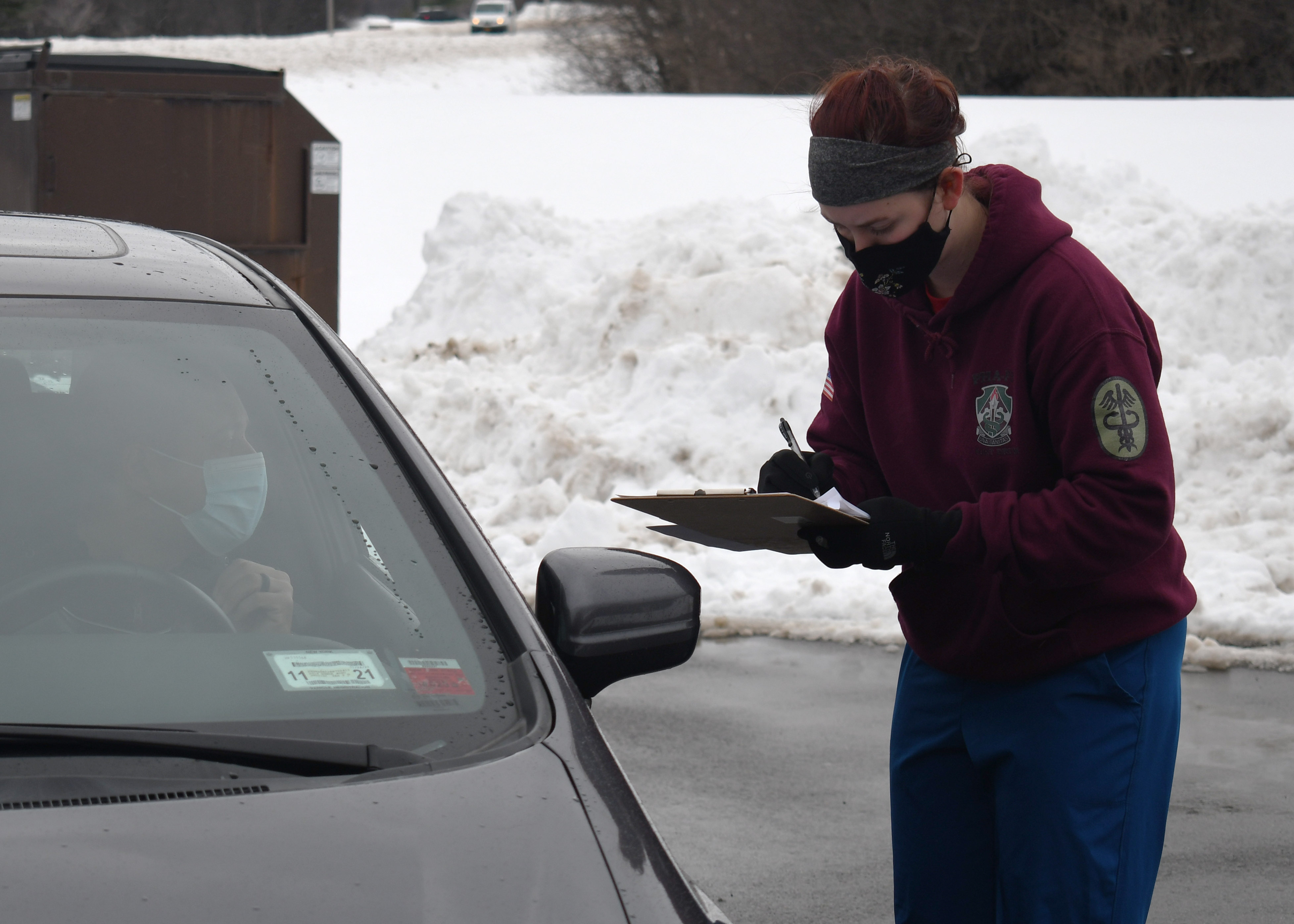 Fort Drum Veterinary Treatment Facility hosts driveup vaccine clinic