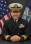 Studio portrait of Cmdr. Thomas D. McCandless