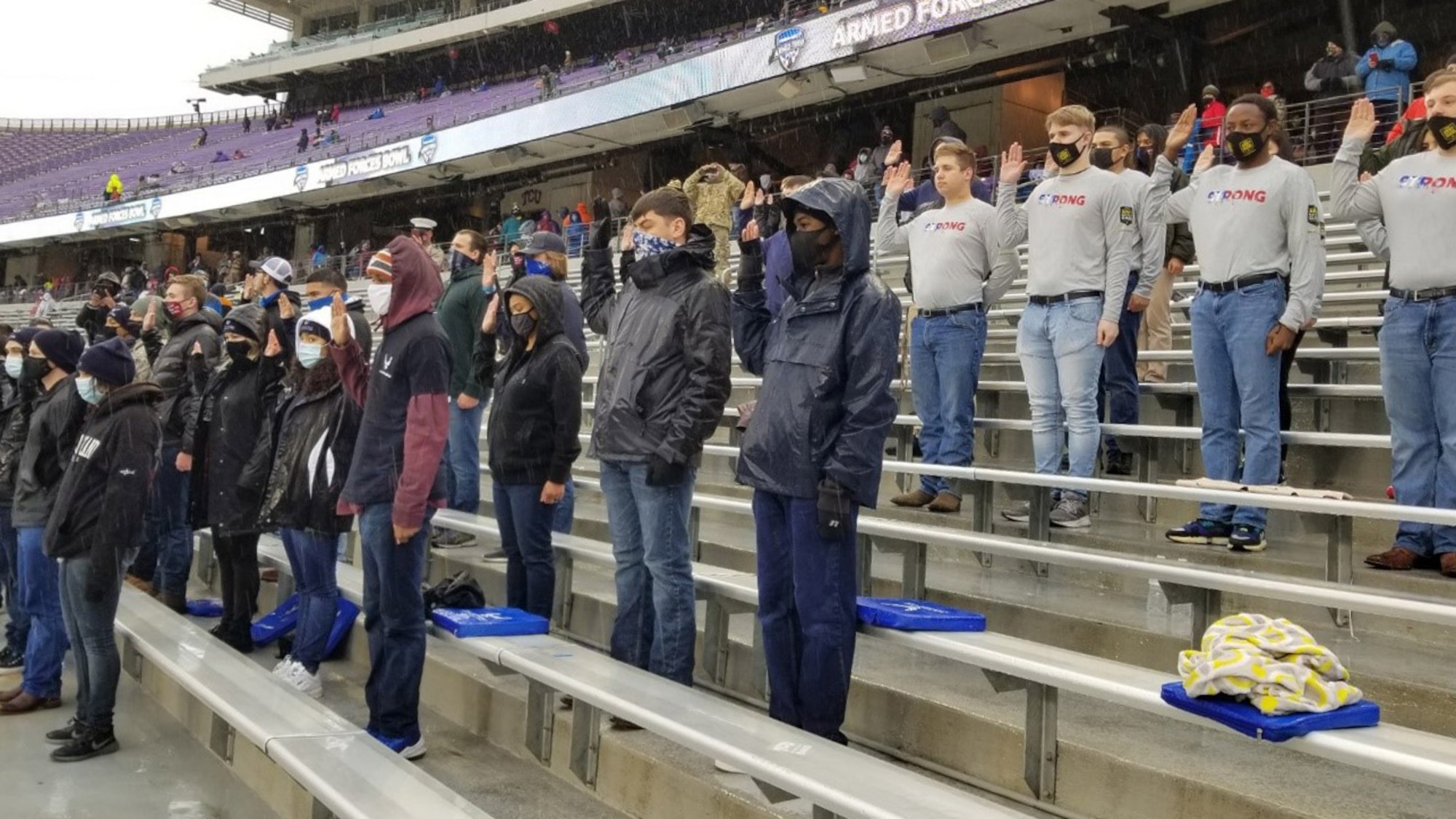 Photo of Major General DeAnna Burt at the Armed Forces Bowl