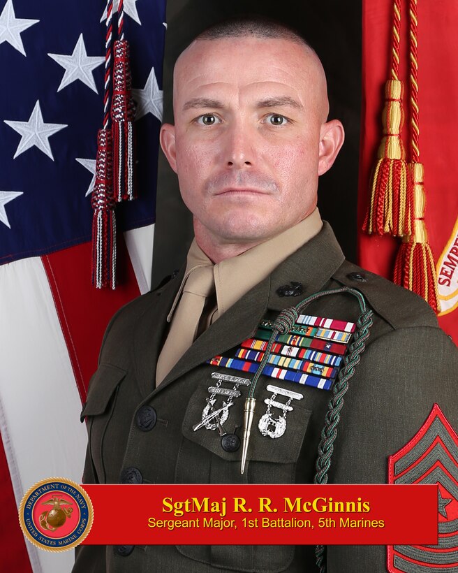 Official Photo of SgtMaj McGinnis