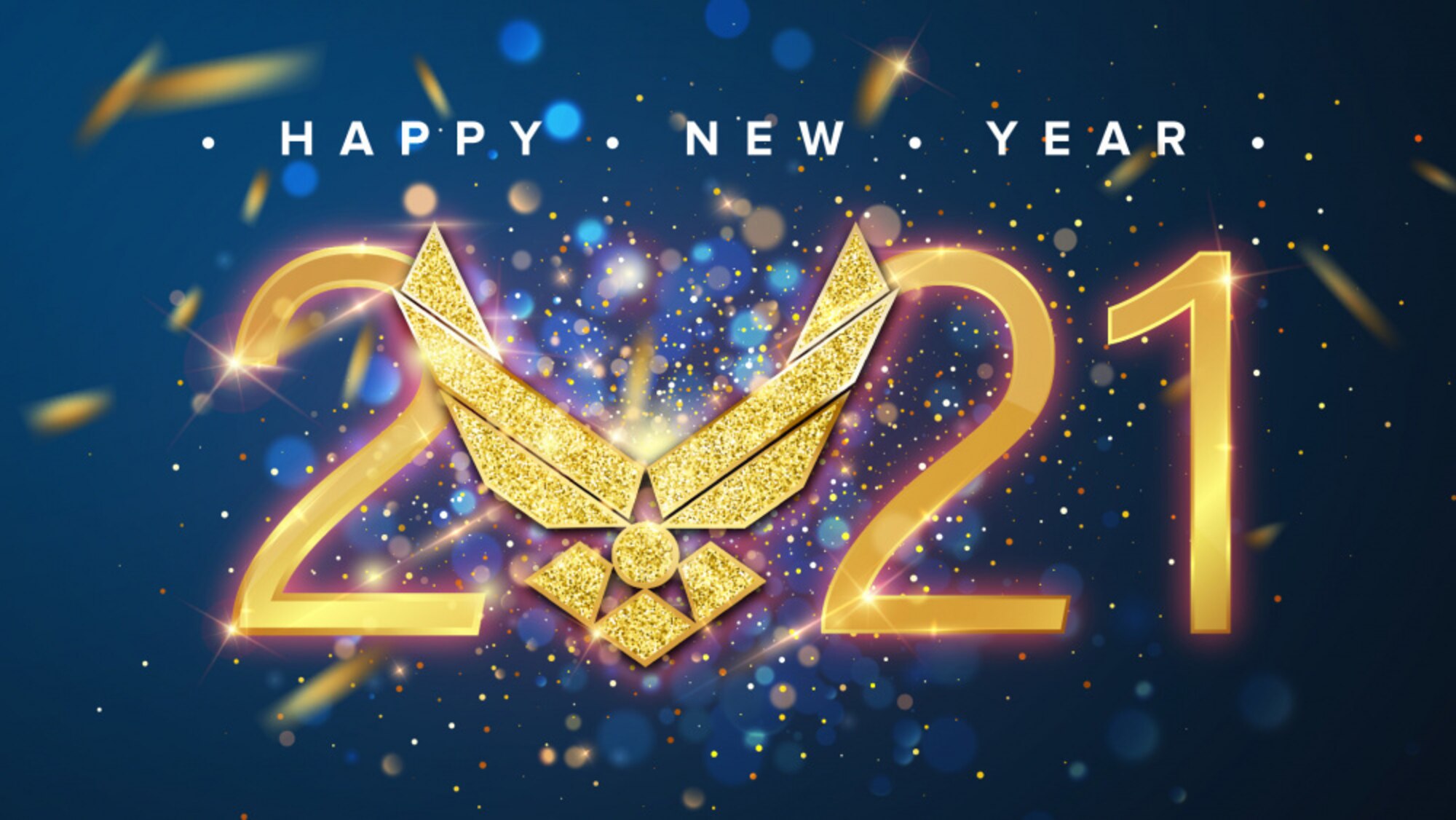 Graphic illustration of the end of 2020 and celebrate the beginning of a new year.